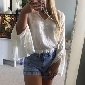 Hollister boho blouse